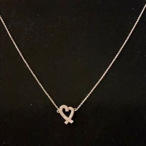 CZ heart Necklace